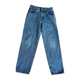 BUGLE BOY STRAIGHT LEG DENIM BLUE JEANS, BOYS SIZE 12R W26